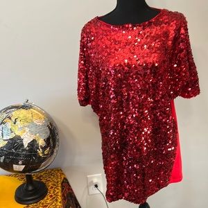 Gorgeous sequined top!